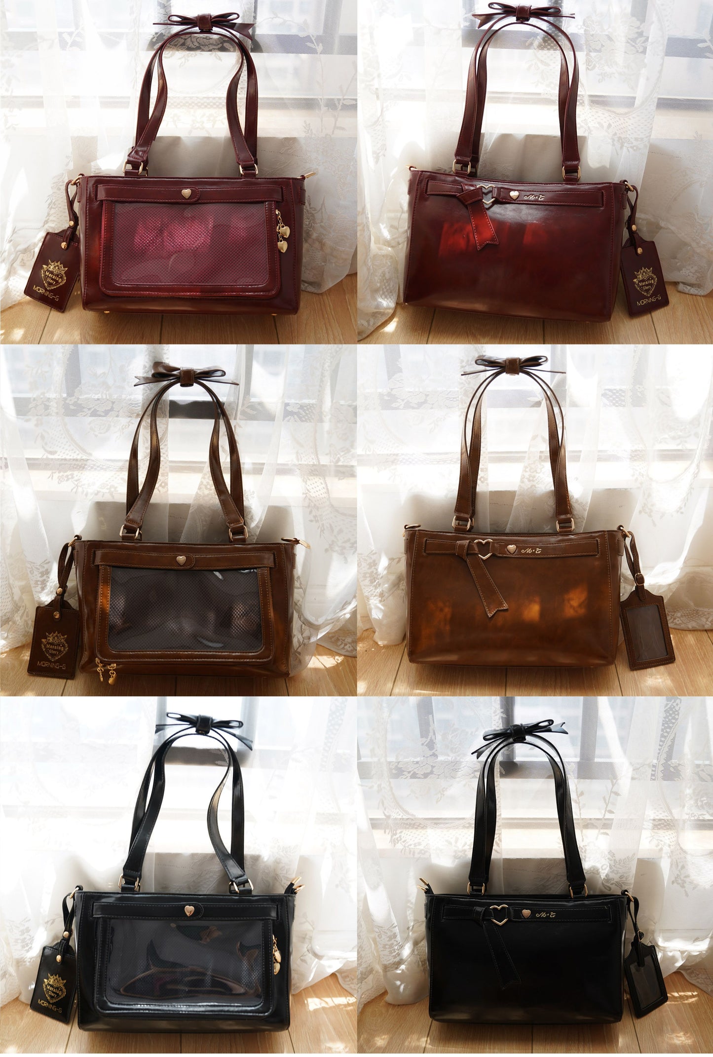 【予約】morning glory レトロギフトボックス トート痛バッグ（カードケース付き）