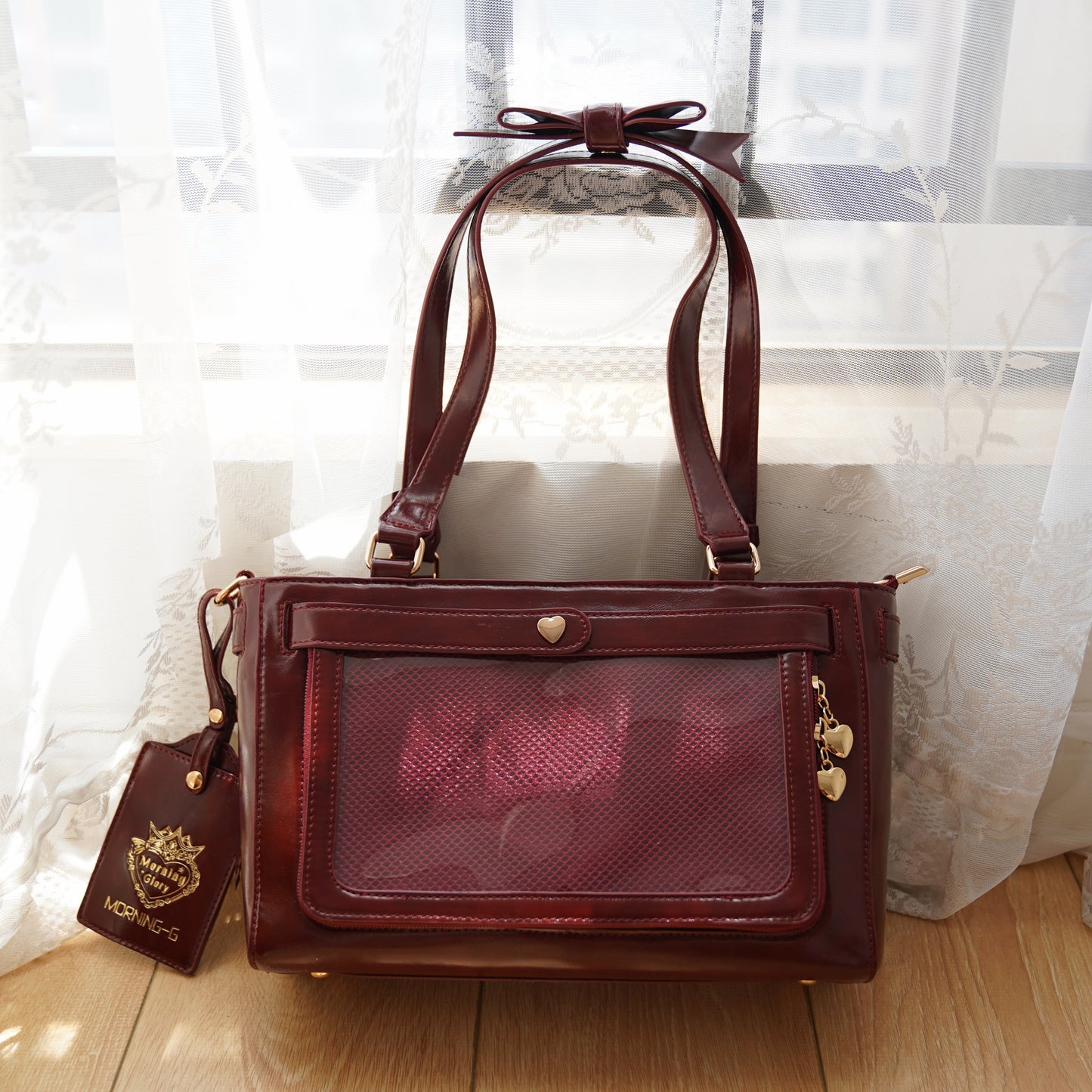 【予約】morning glory レトロギフトボックス トート痛バッグ（カードケース付き）