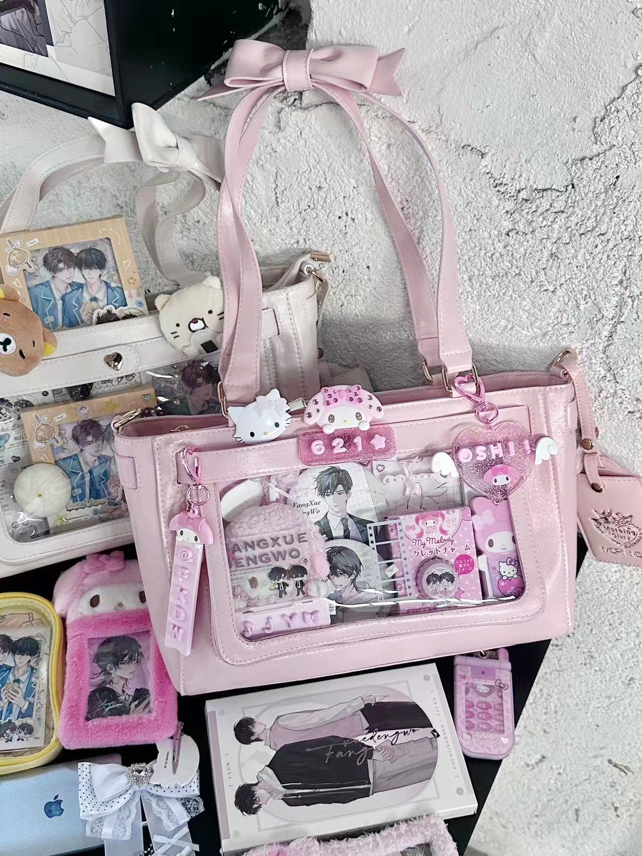 【予約】morning glory レトロギフトボックス トート痛バッグ（カードケース付き）