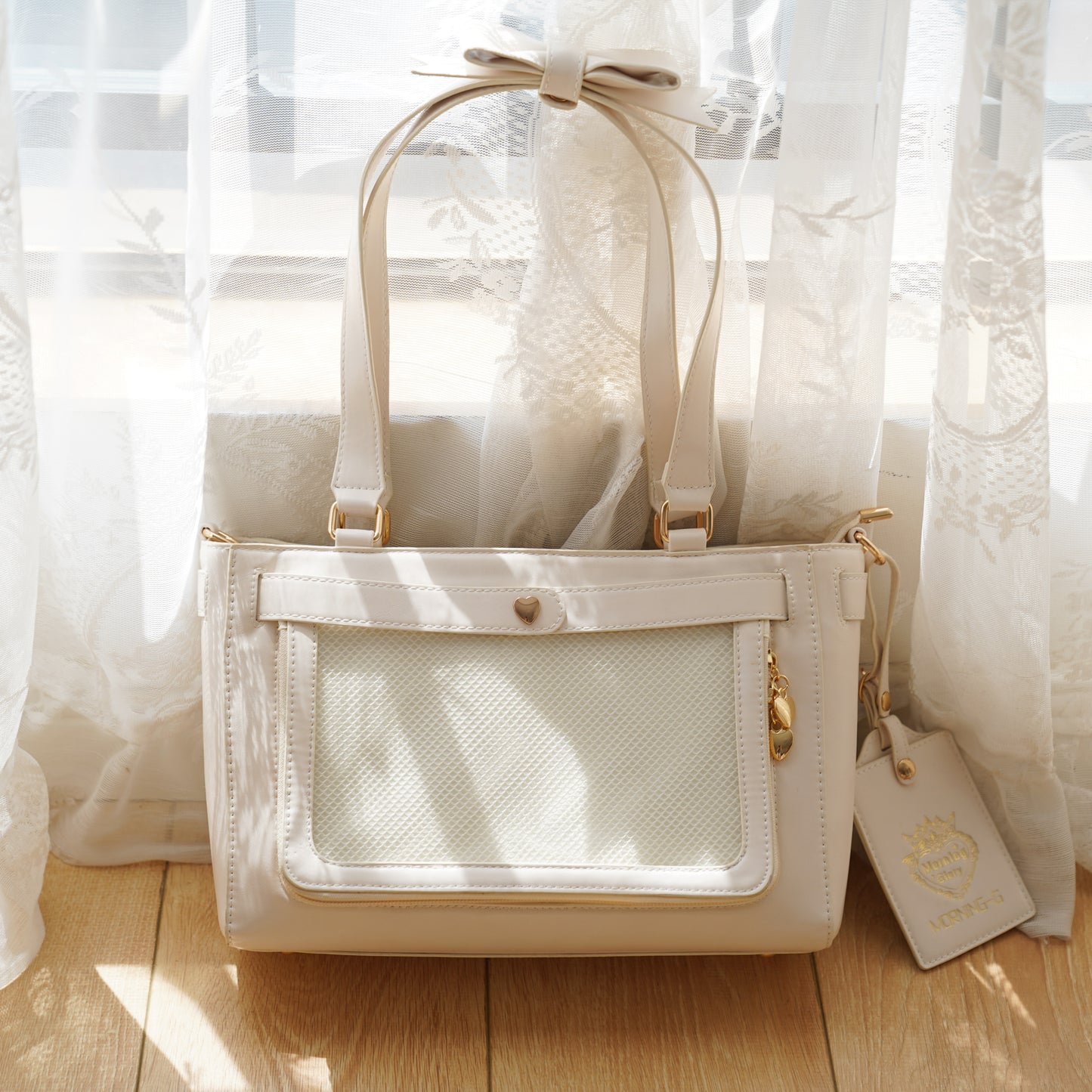 【予約】morning glory レトロギフトボックス トート痛バッグ（カードケース付き）