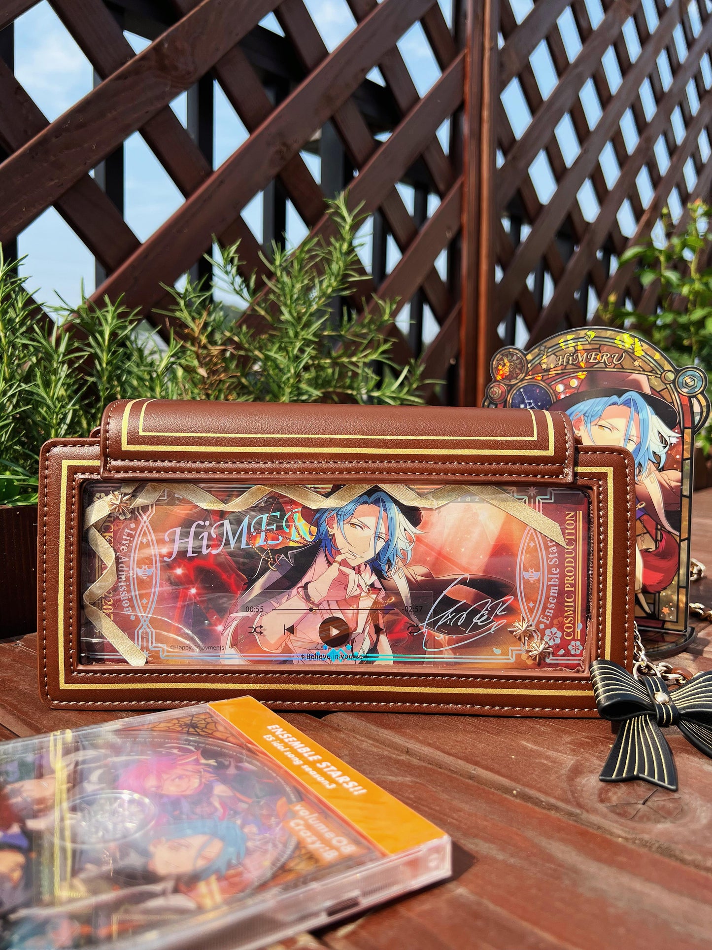 【予約】morning glory エレガントチェーン 薔薇のレター 封筒型痛バッグ