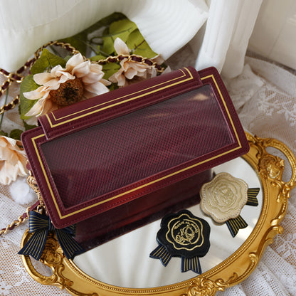 【予約】morning glory エレガントチェーン 薔薇のレター 封筒型痛バッグ