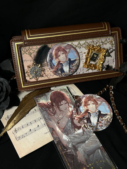 【予約】morning glory エレガントチェーン 薔薇のレター 封筒型痛バッグ