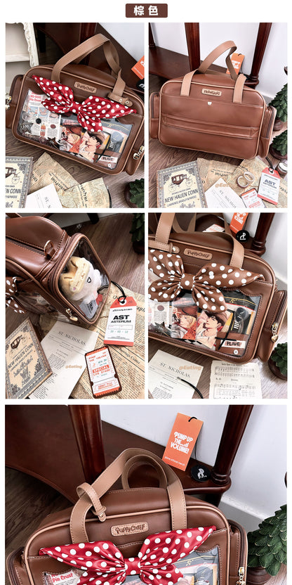 【予約】morning glory かわいい料理名人ワンコ トート痛バッグ ぬいバッグ