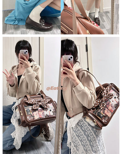 【予約】morning glory かわいい料理名人ワンコ トート痛バッグ ぬいバッグ