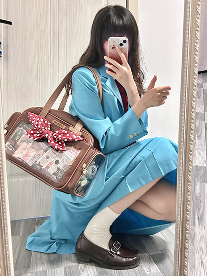 【予約】morning glory かわいい料理名人ワンコ トート痛バッグ ぬいバッグ