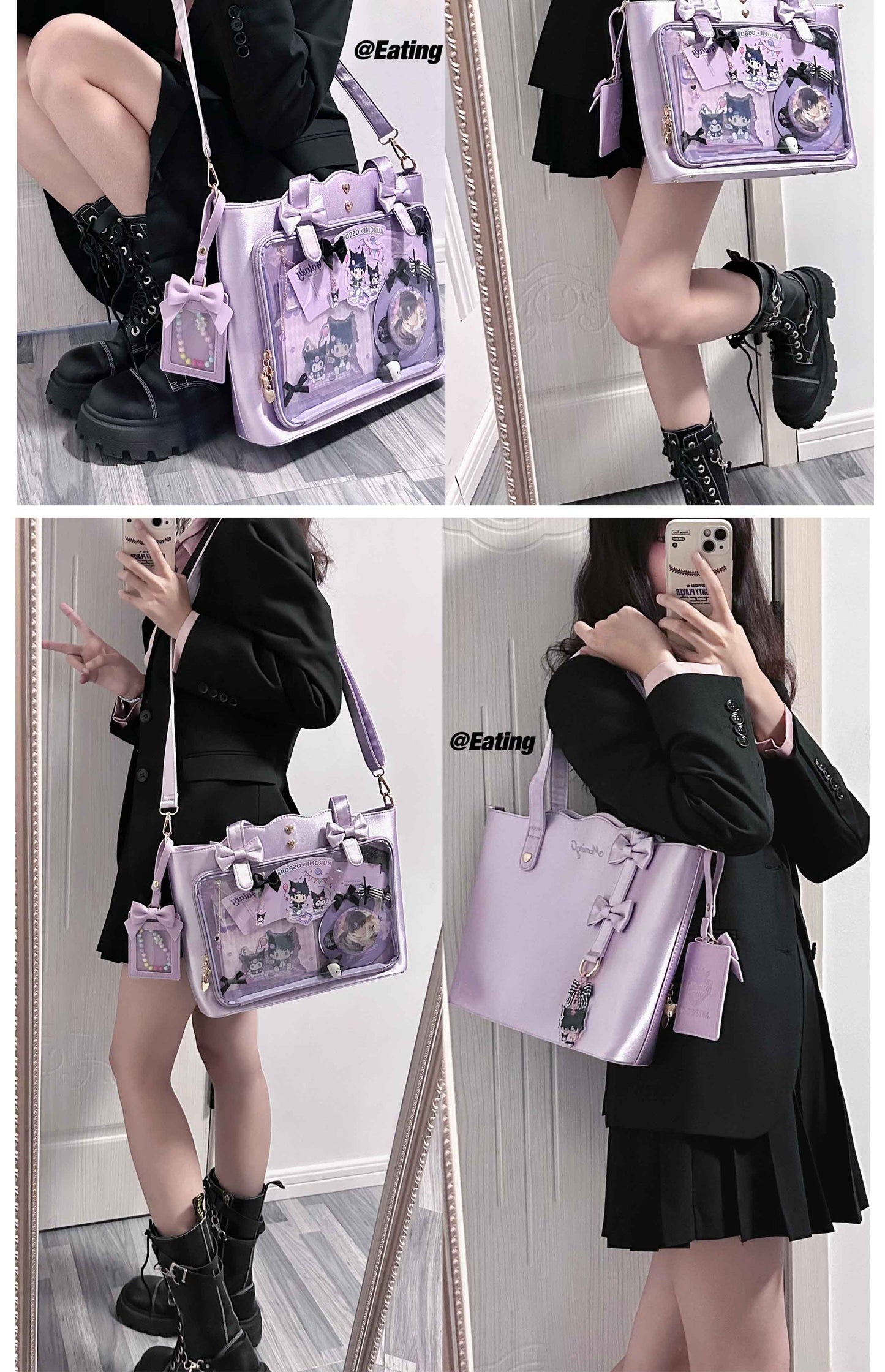 【予約】morning glory シャンソン サテンリボン トート痛バッグ