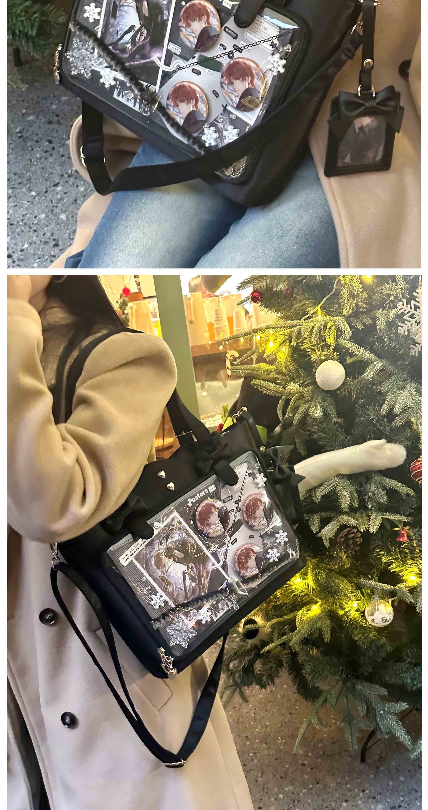 【予約】morning glory シャンソン サテンリボン トート痛バッグ