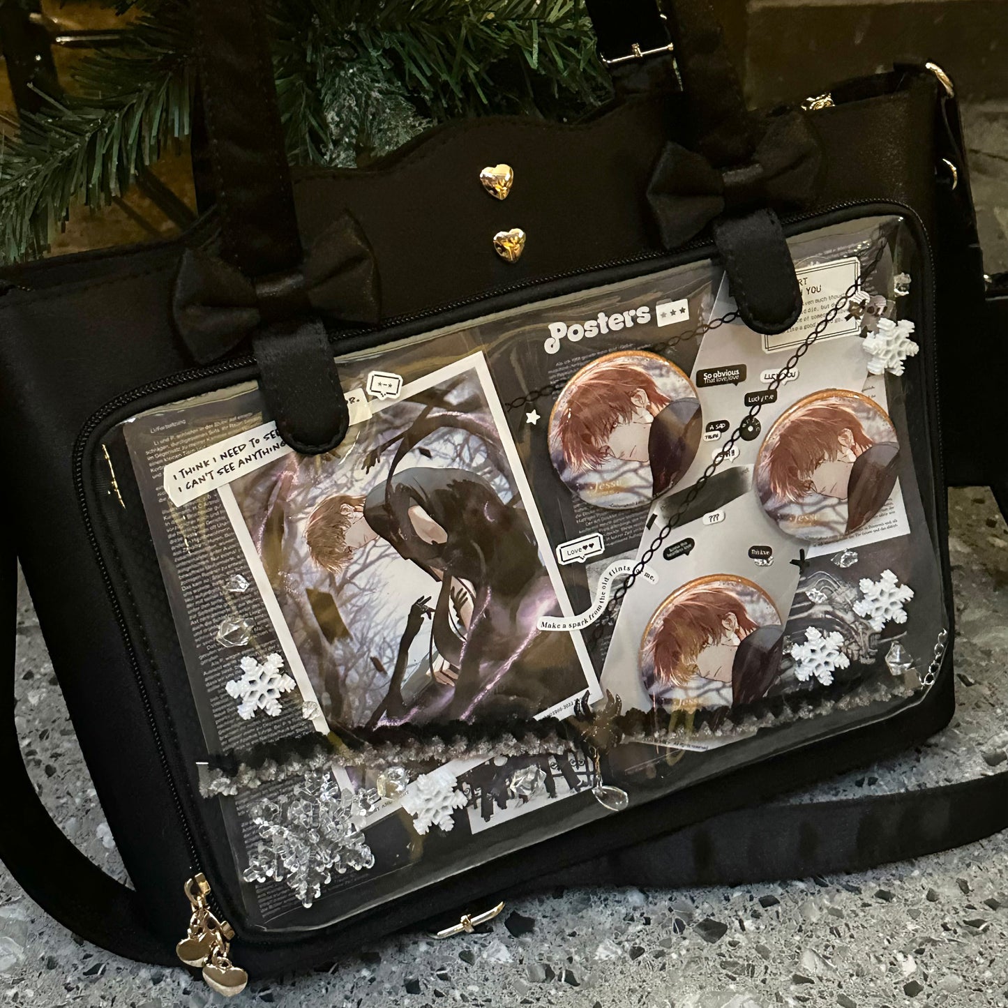 【予約】morning glory シャンソン サテンリボン トート痛バッグ