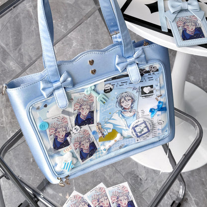 【予約】morning glory シャンソン サテンリボン トート痛バッグ