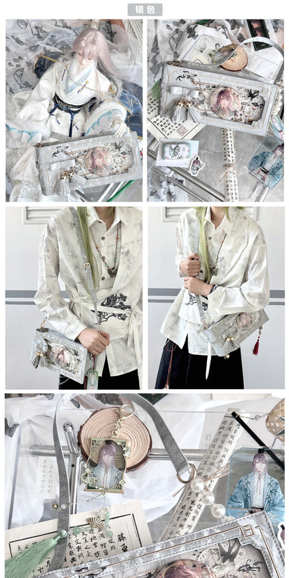 【予約】morning glory 綺窗影 中華風 ミニ痛バッグ