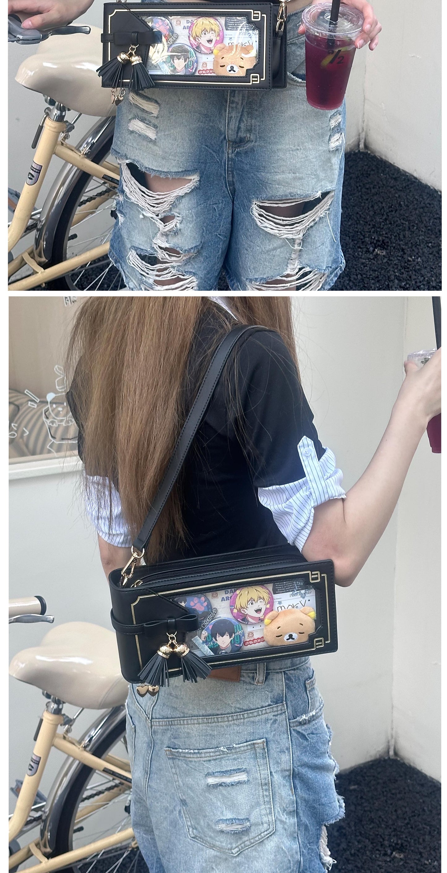 【予約】morning glory 綺窗影 中華風 ミニ痛バッグ