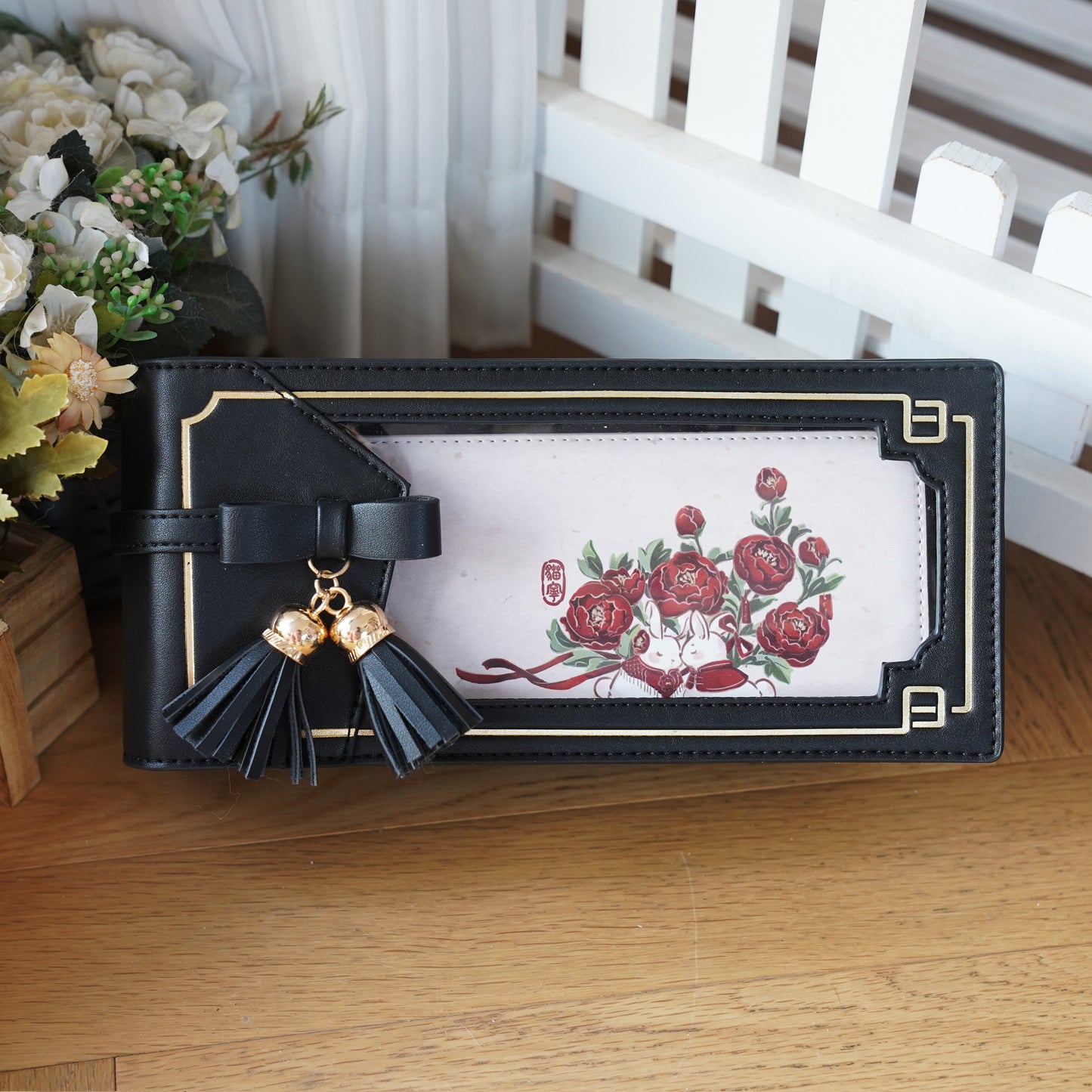 【予約】morning glory 綺窗影 中華風 ミニ痛バッグ