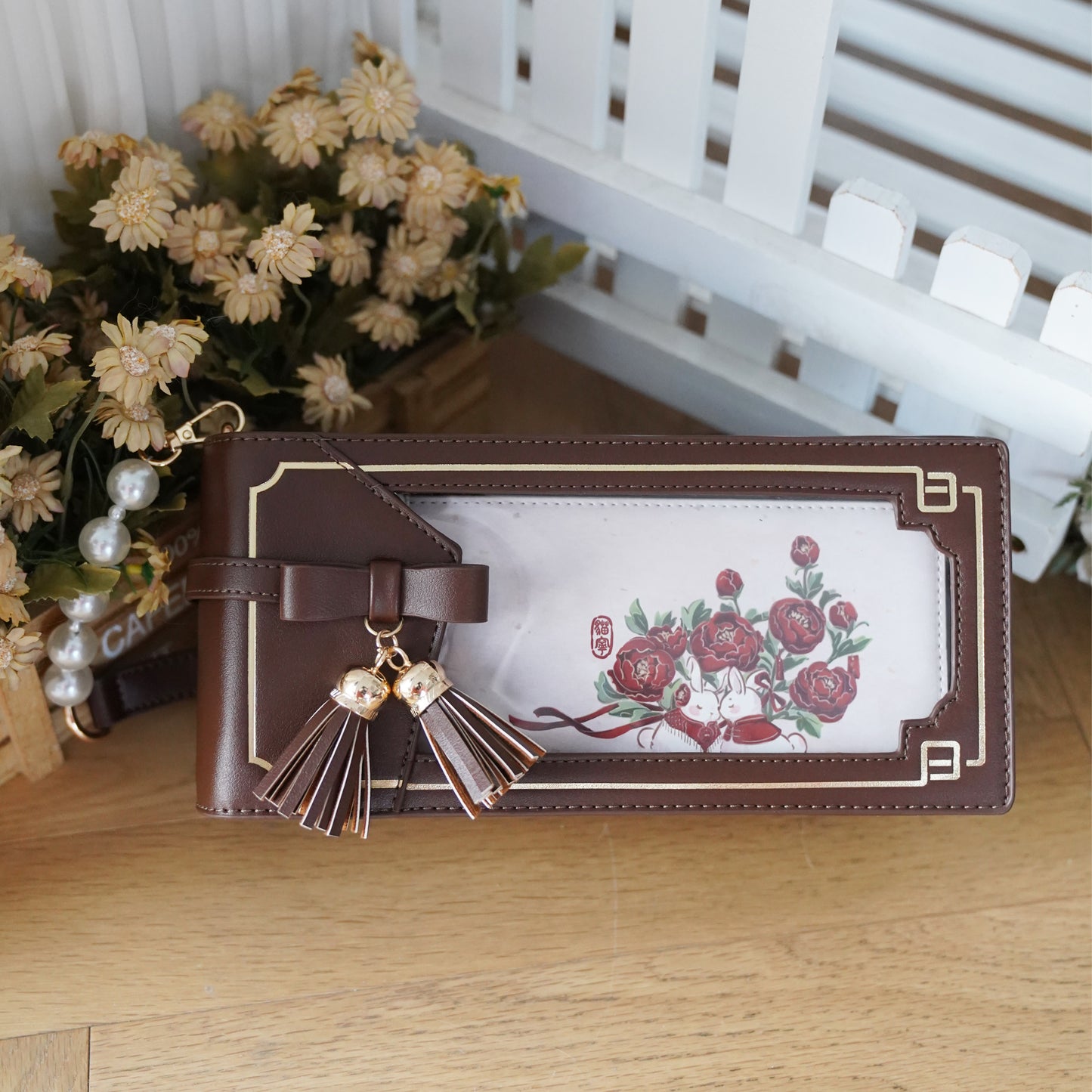 【予約】morning glory 綺窗影 中華風 ミニ痛バッグ