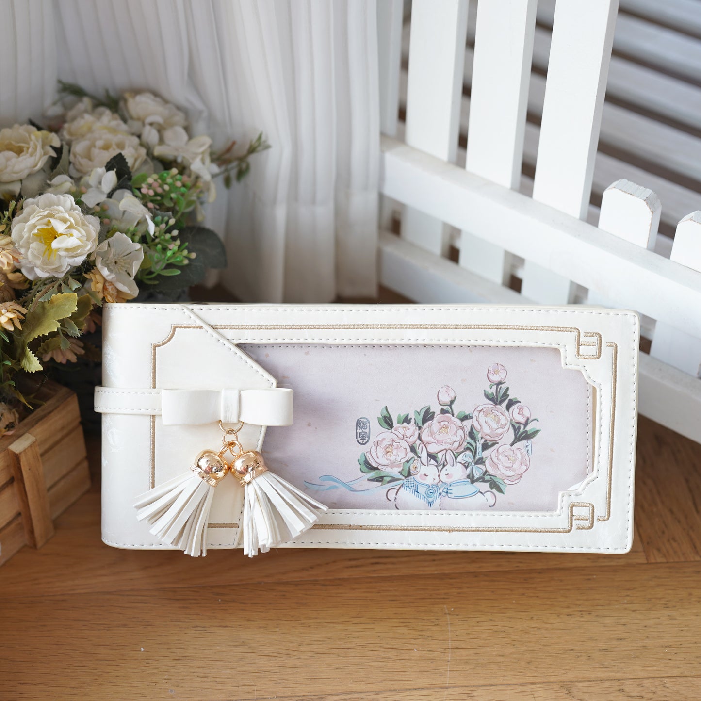 【予約】morning glory 綺窗影 中華風 ミニ痛バッグ