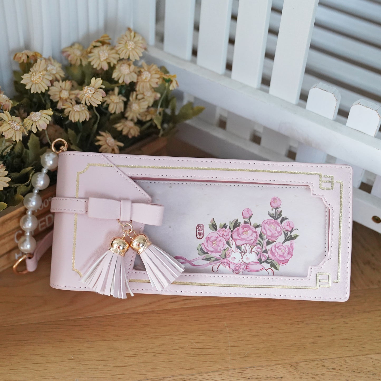 【予約】morning glory 綺窗影 中華風 ミニ痛バッグ