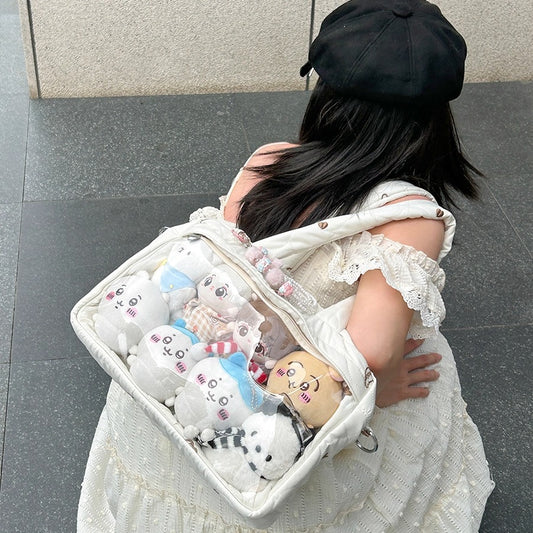 【予約】Mists Shop マシュマロ ふわふわ痛バッグ ぬいぐるみバッグ