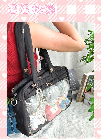 【予約】Mists Shop マシュマロ ふわふわ痛バッグ ぬいぐるみバッグ