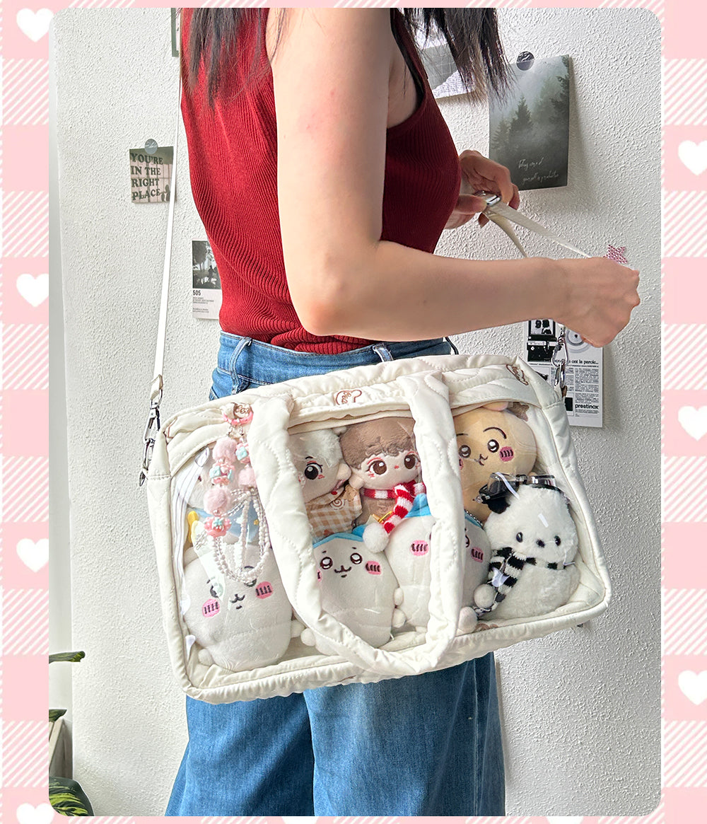 【予約】Mists Shop マシュマロ ふわふわ痛バッグ ぬいぐるみバッグ