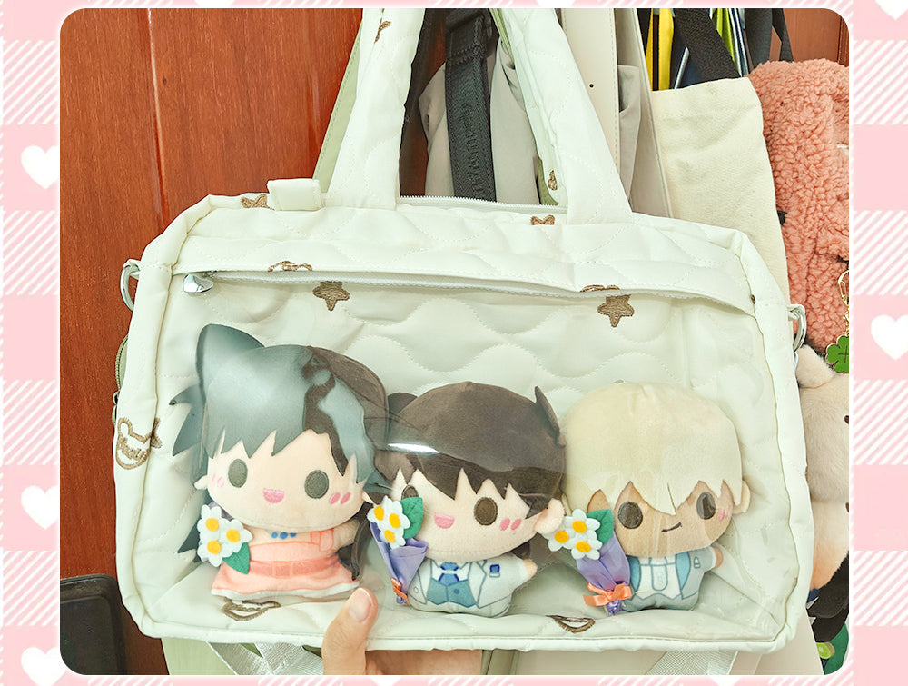 【予約】Mists Shop マシュマロ ふわふわ痛バッグ ぬいぐるみバッグ