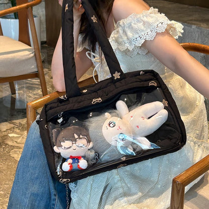 【予約】Mists Shop マシュマロ ふわふわ痛バッグ ぬいぐるみバッグ