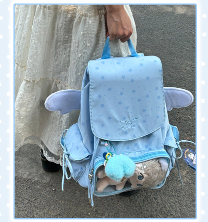 【予約】Mists Shop 天使 巾着リュック痛バッグ ぬいぐるみバッグ
