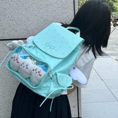 【予約】Mists Shop 天使 巾着リュック痛バッグ ぬいぐるみバッグ