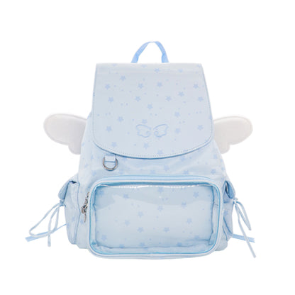 【予約】Mists Shop 天使 巾着リュック痛バッグ ぬいぐるみバッグ