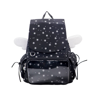 【予約】Mists Shop 天使 巾着リュック痛バッグ ぬいぐるみバッグ