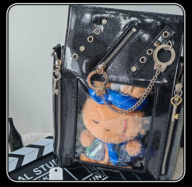 【予約】Banana&Guava ミルクボックス痛バッグ 20cmぬいぐるみ収納可