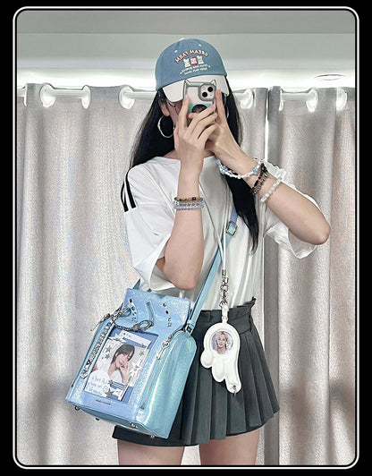 【予約】Banana&Guava ミルクボックス痛バッグ 20cmぬいぐるみ収納可