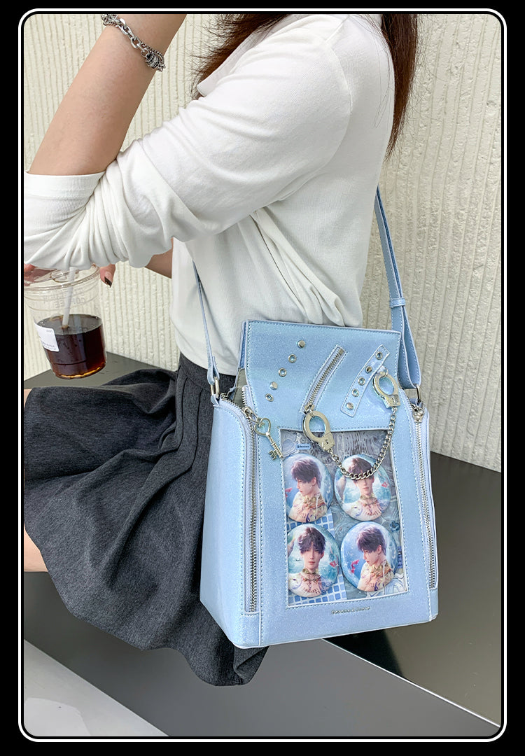 【予約】Banana&Guava ミルクボックス痛バッグ 20cmぬいぐるみ収納可