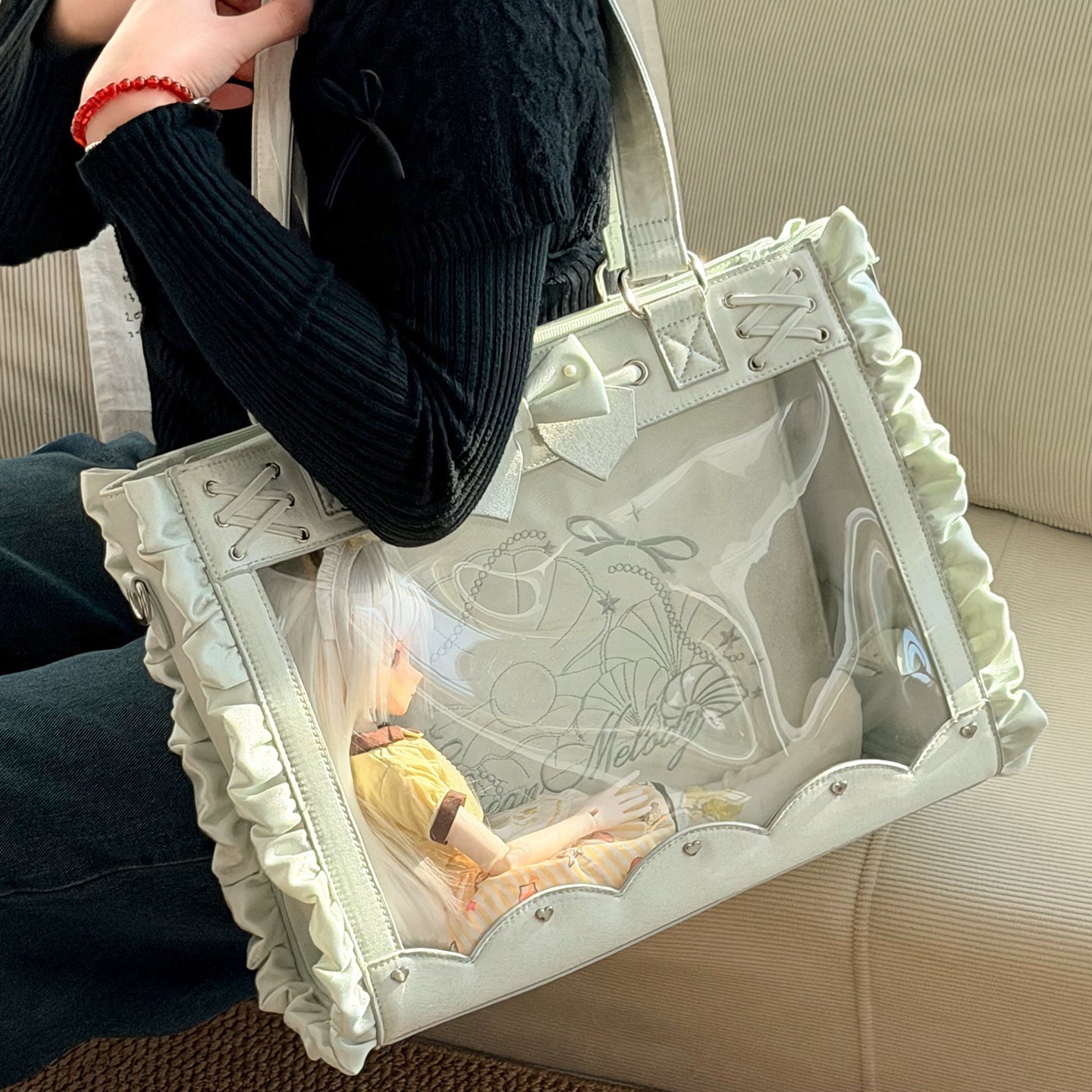 【予約】塩茶 茶時少女 1/4 1/6 BJDドールバッグ