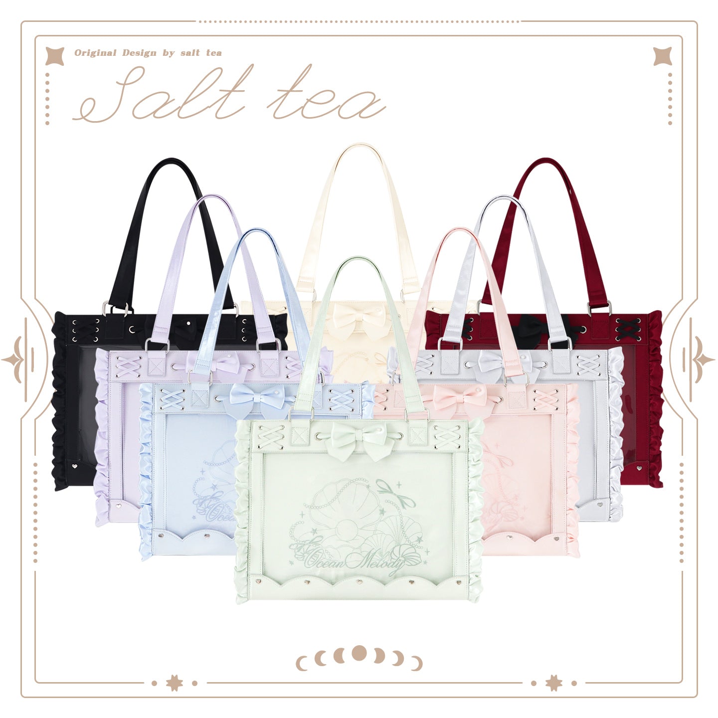 【予約】塩茶 茶時少女 1/4 1/6 BJDドールバッグ