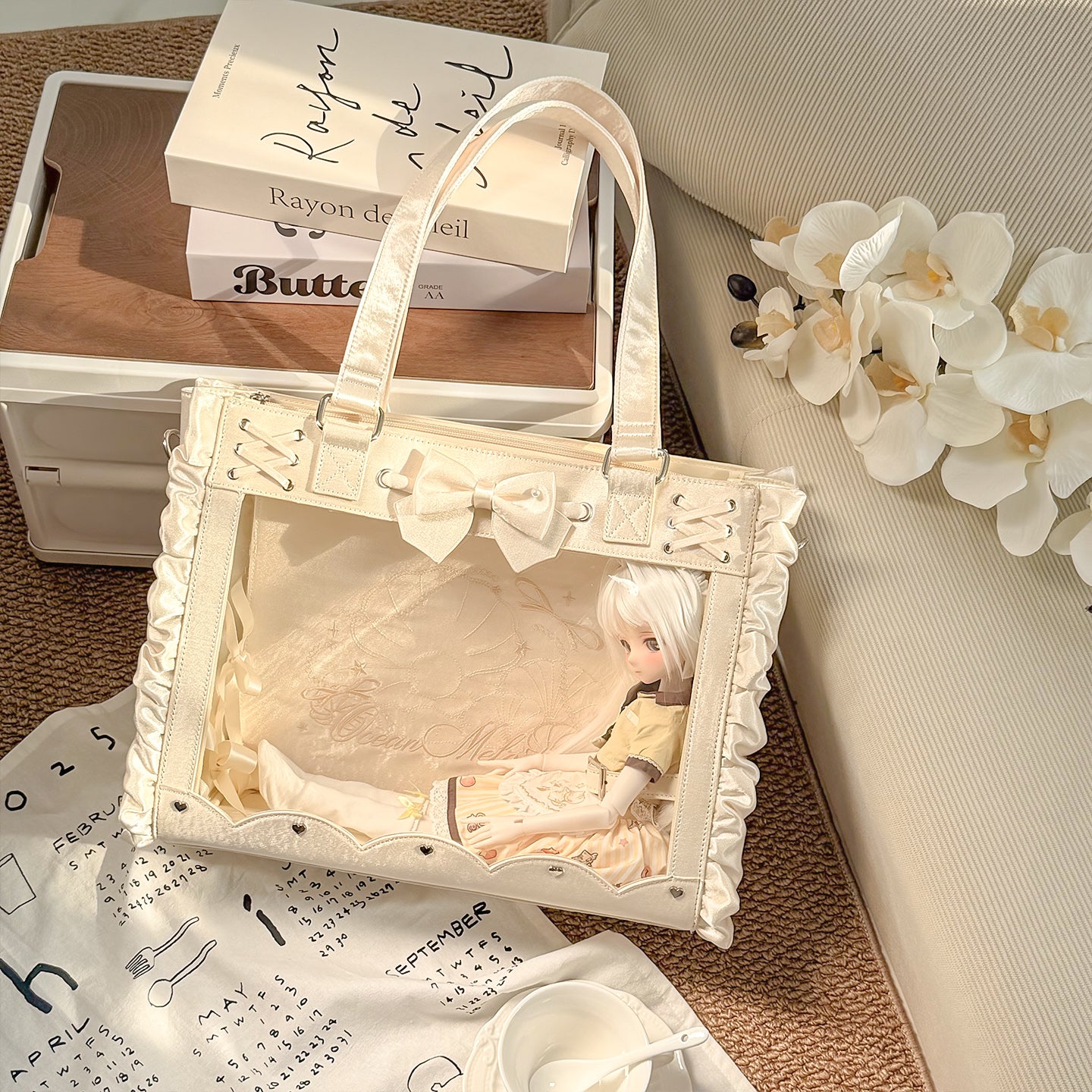 【予約】塩茶 茶時少女 1/4 1/6 BJDドールバッグ