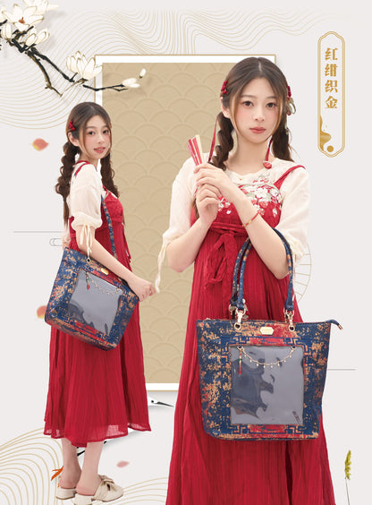 【予約】Daylight 古夢鎏金 中国風痛バッグ トートバッグ Lサイズ