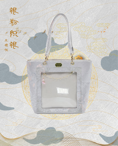 【予約】Daylight 古夢鎏金 中国風痛バッグ トートバッグ Lサイズ