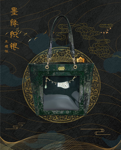 【予約】Daylight 古夢鎏金 中国風痛バッグ トートバッグ Lサイズ