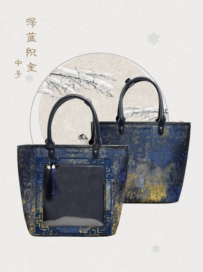 【予約】Daylight 古夢鎏金 中国風痛バッグ トートバッグ Mサイズ
