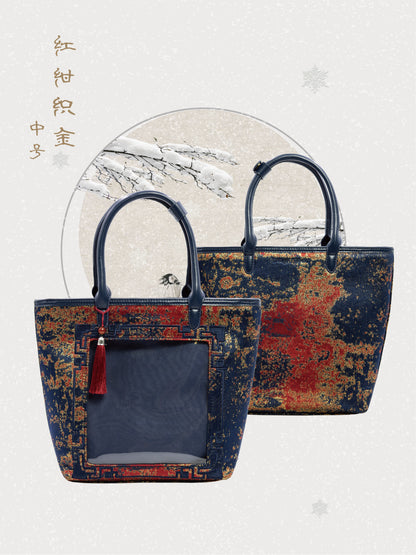 【予約】Daylight 古夢鎏金 中国風痛バッグ トートバッグ Mサイズ