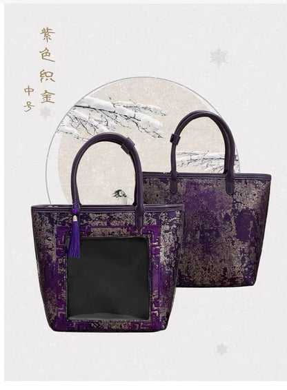 【予約】Daylight 古夢鎏金 中国風痛バッグ トートバッグ Mサイズ