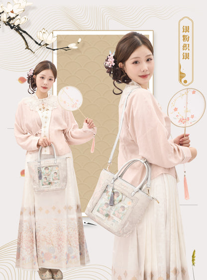 【予約】Daylight 古夢鎏金 中国風痛バッグ トートバッグ Mサイズ