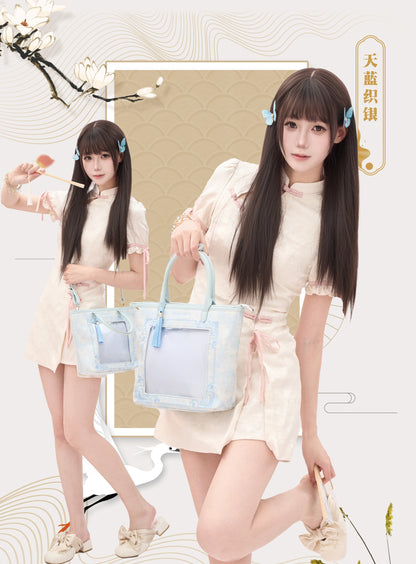 【予約】Daylight 古夢鎏金 中国風痛バッグ トートバッグ Mサイズ