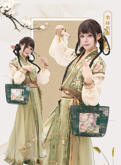 【予約】Daylight 古夢鎏金 中国風痛バッグ トートバッグ Mサイズ