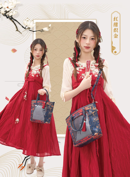 【予約】Daylight 古夢鎏金 中国風痛バッグ トートバッグ Mサイズ