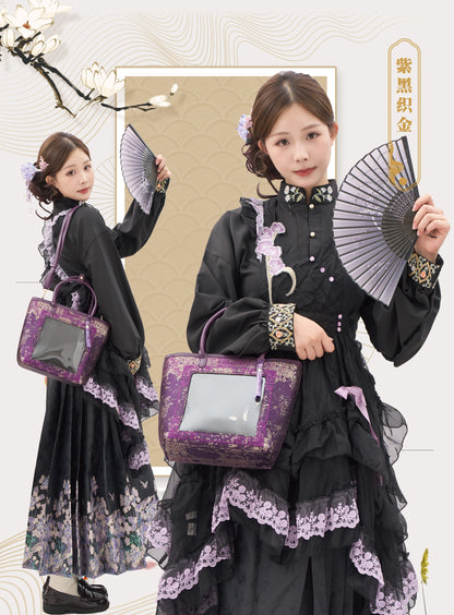 【予約】Daylight 古夢鎏金 中国風痛バッグ トートバッグ Mサイズ