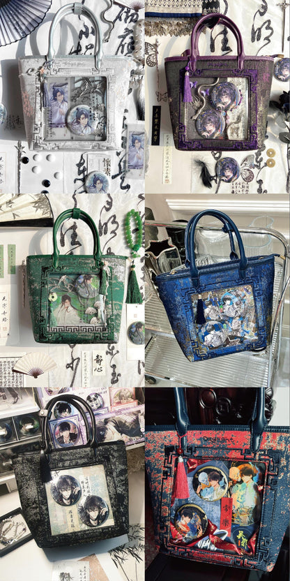 【予約】Daylight 古夢鎏金 中国風痛バッグ トートバッグ Mサイズ