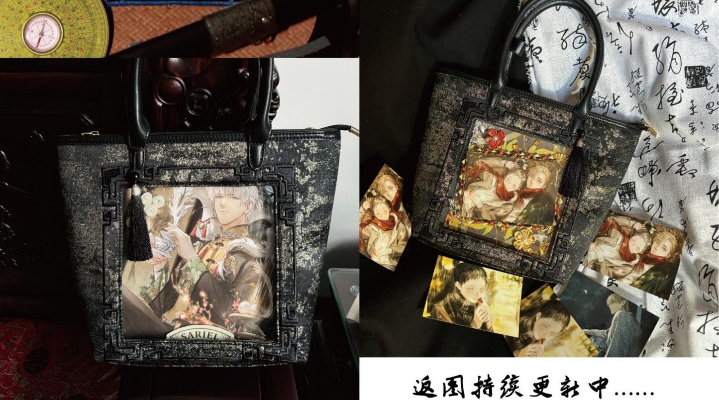 【予約】Daylight 古夢鎏金 中国風痛バッグ トートバッグ Mサイズ