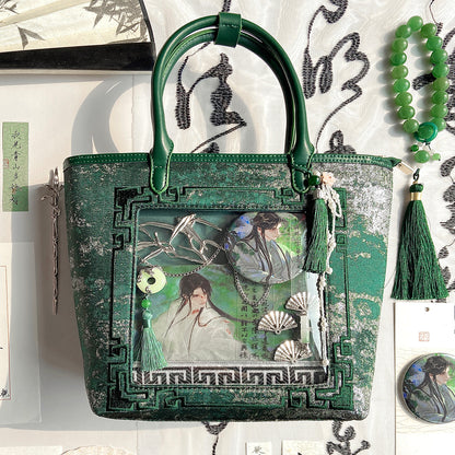 【予約】Daylight 古夢鎏金 中国風痛バッグ トートバッグ Mサイズ
