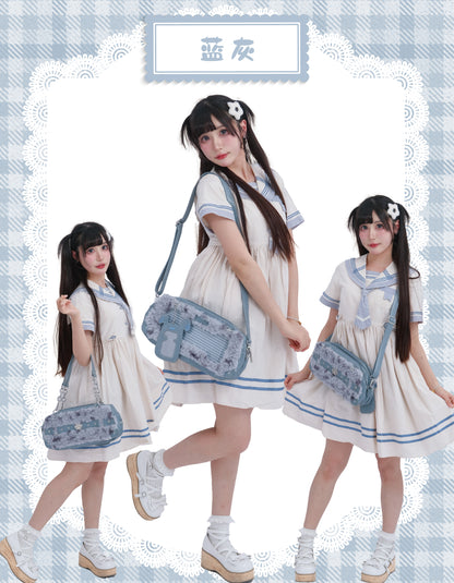 【予約】Daylight ワンワン雪餅 もふもふ痛バッグ カードケース付き